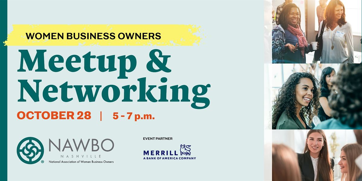 Women Business Owners: Meetup & Networking with NAWBO