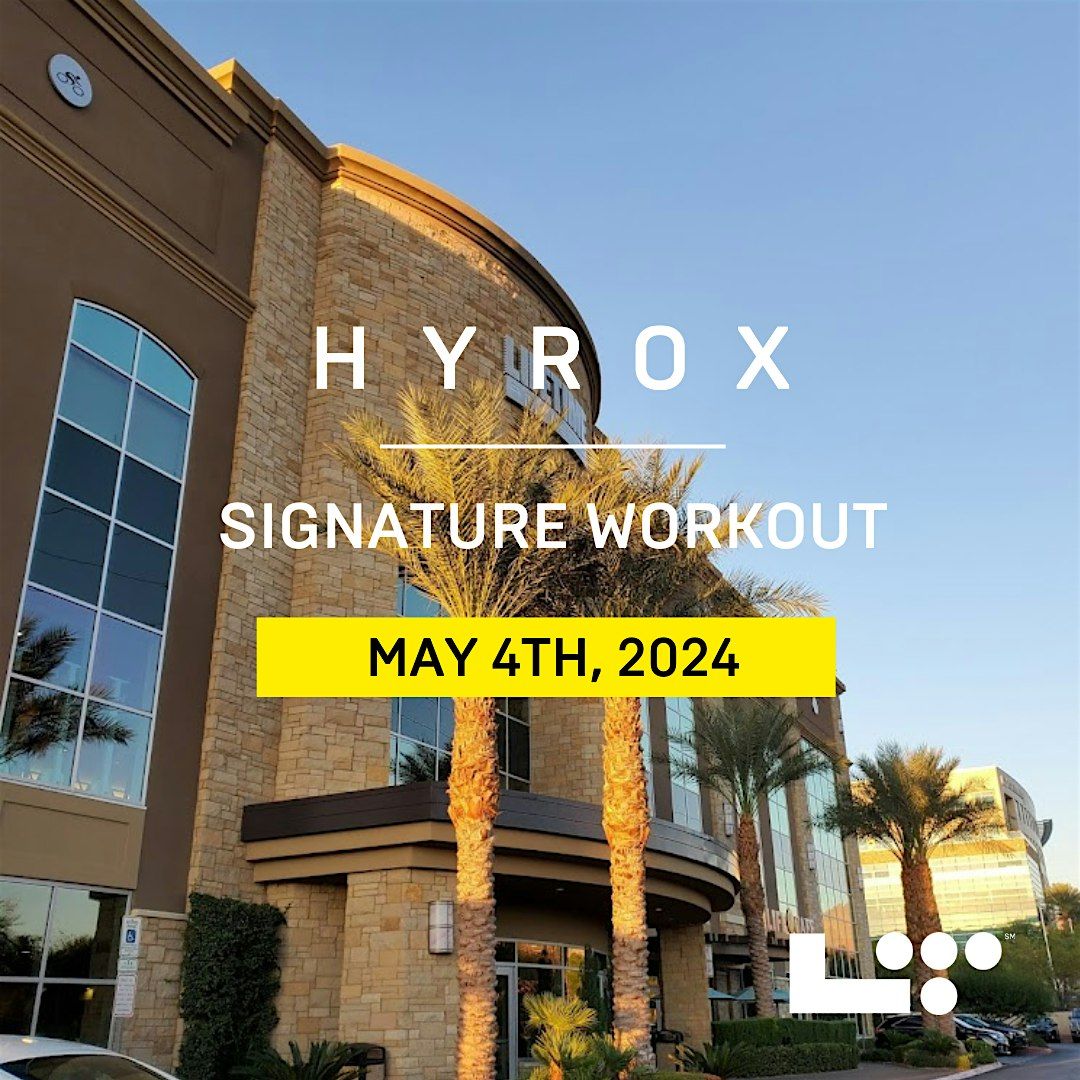 HYROX Workout with LIFE TIME SUMMERLIN