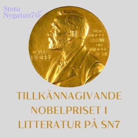 Tillk\u00e4nnagivande av Nobelpriset i litteratur 2024!