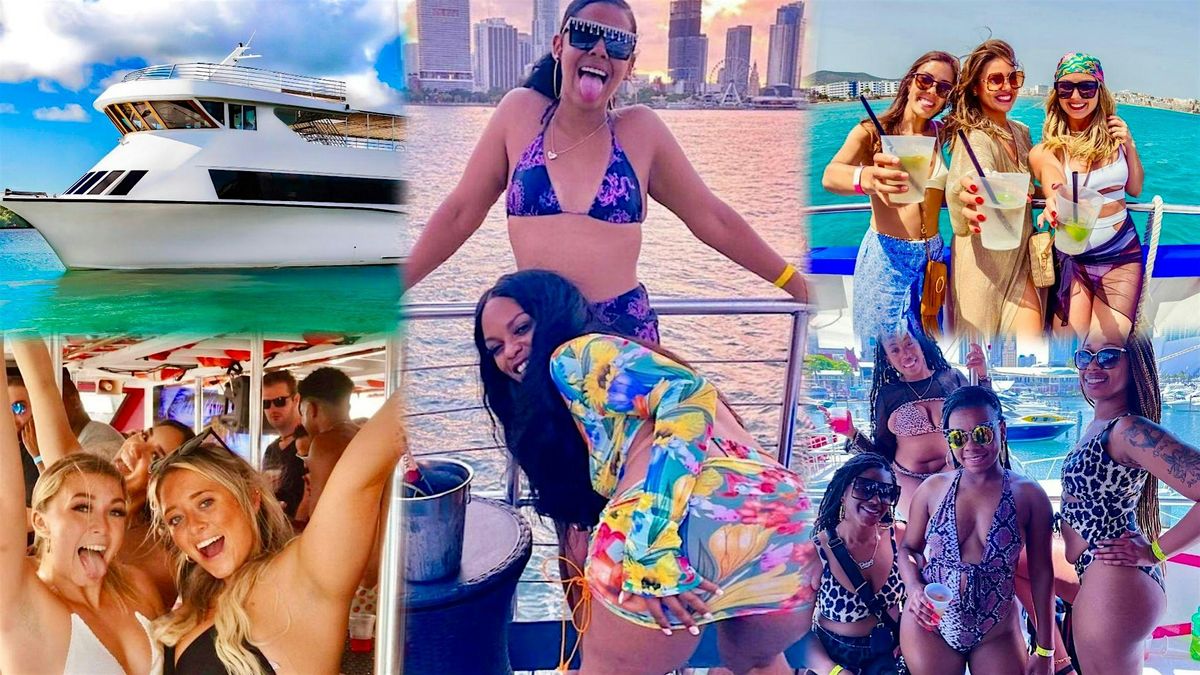 The Miami Beach Hiphop booze cruise