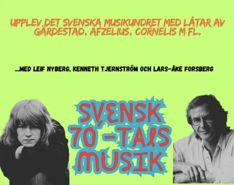 Svensk 70- tals musik p\u00e5 Stocka \ud83c\udfb6