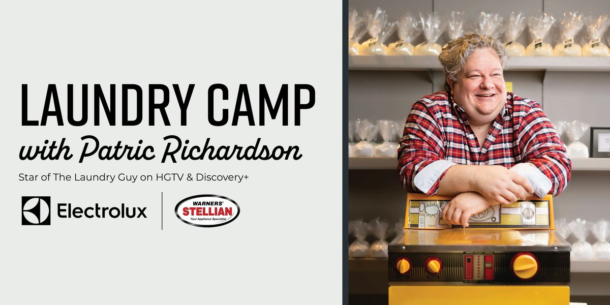 Laundry Camp with Patric Richardson