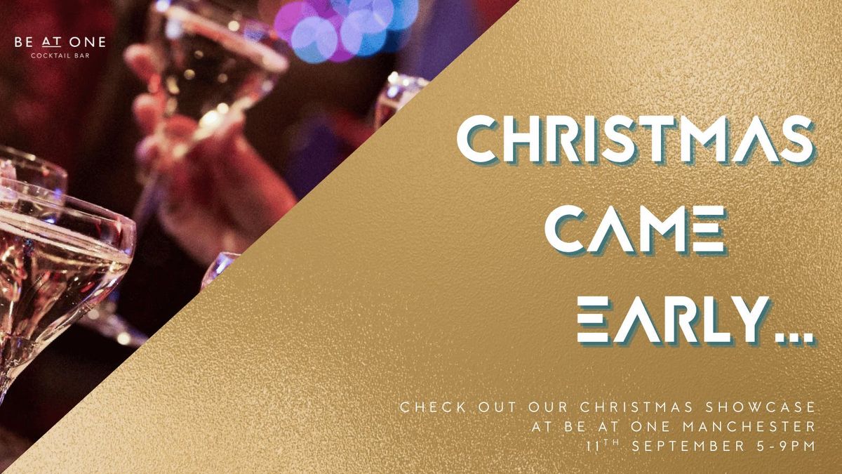 CHRISTMAS SHOWCASE @ BE AT ONE MANCHESTER
