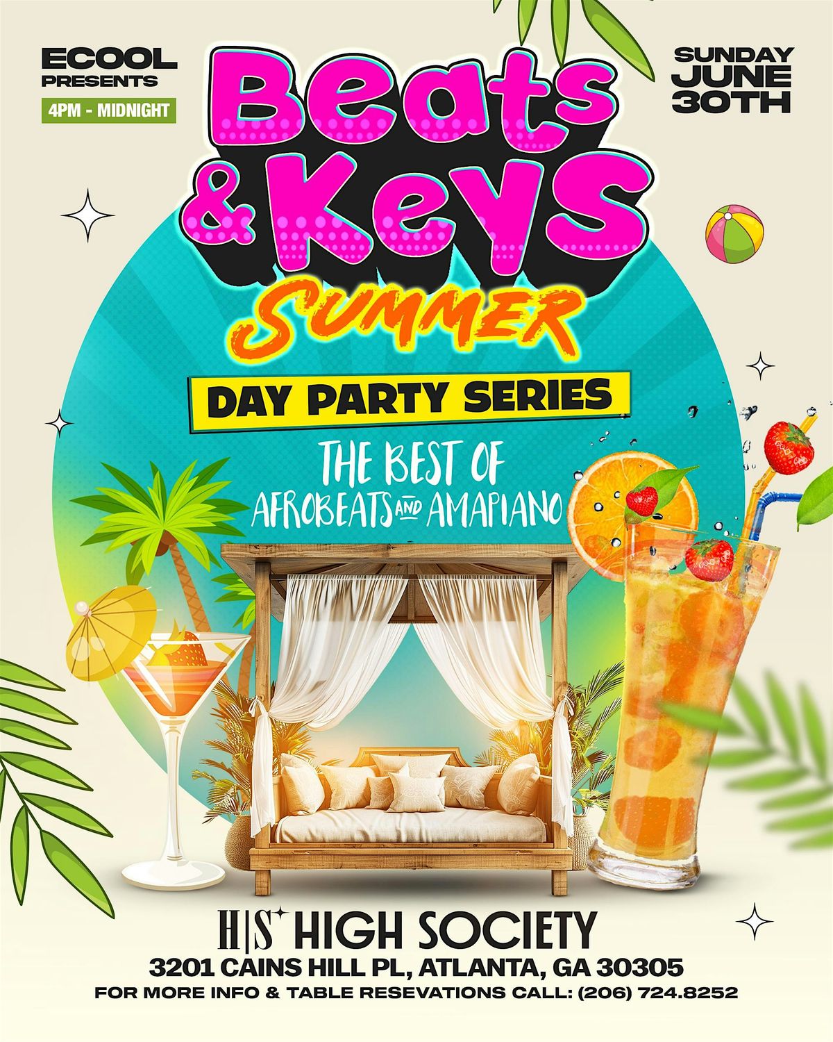 Beats & Keys: Summer Day Party Series