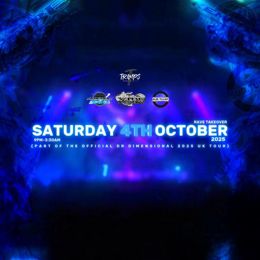 RAVE TAKEOVER - MR TRAUMATIK, RENDAH, CARASEL, DJ FRENZEE & More
