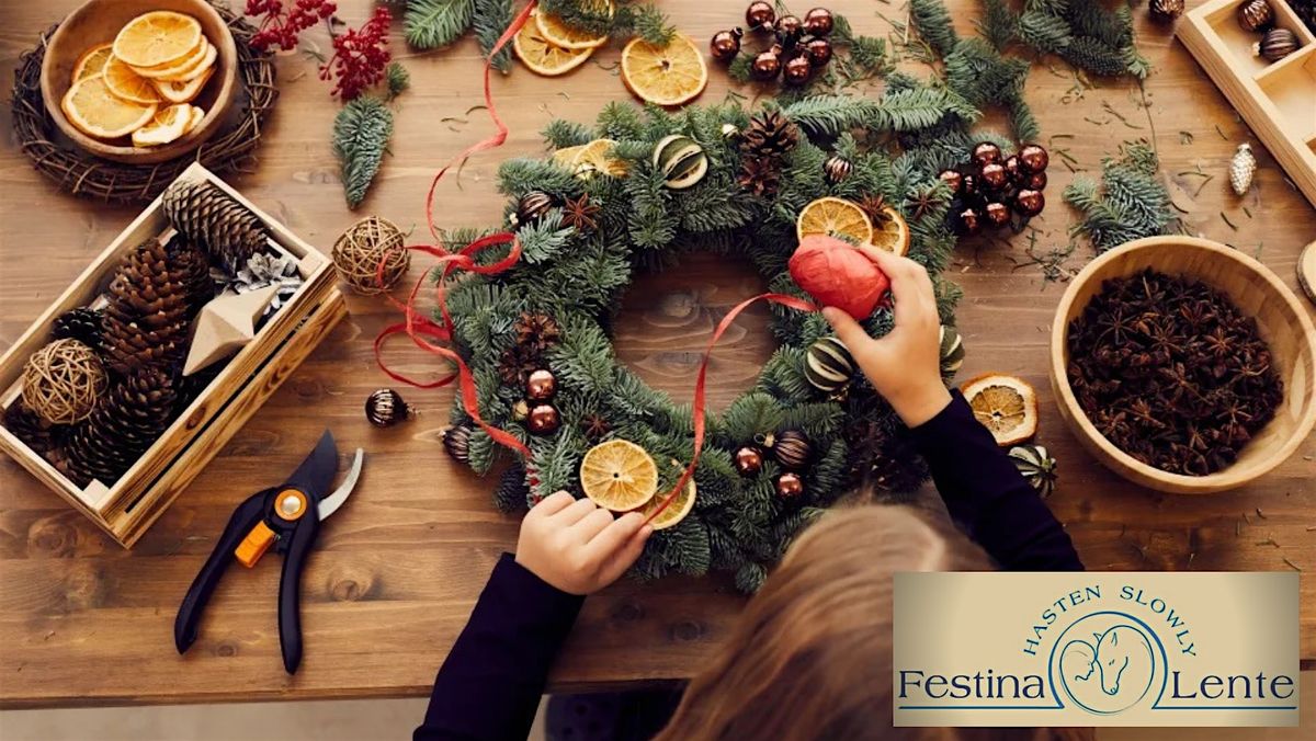 Sustainable Christmas Wreath and Garland Making Workshop