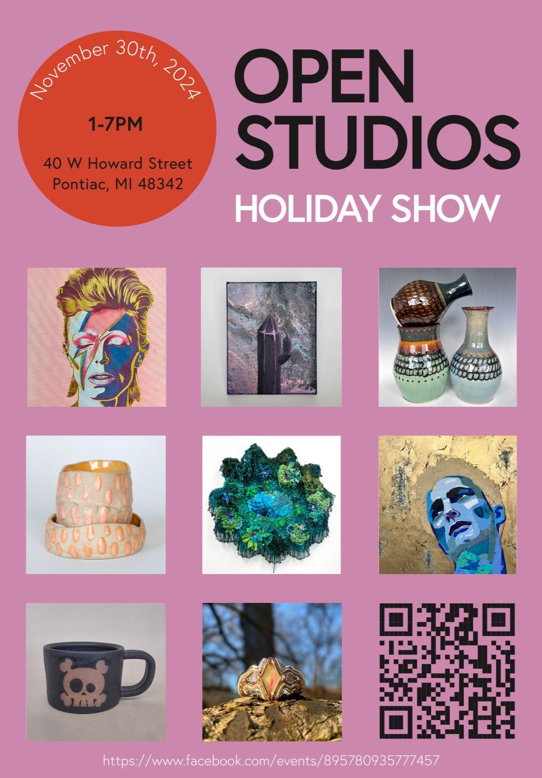 40 West Howard Open Studios - 4th Annual Holiday Show