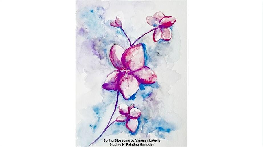 Watercolor Workshop Saturday, May 23rd 11:00am $35