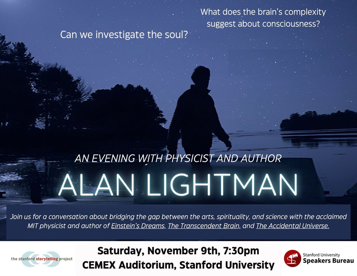 An Evening with Alan Lightman 