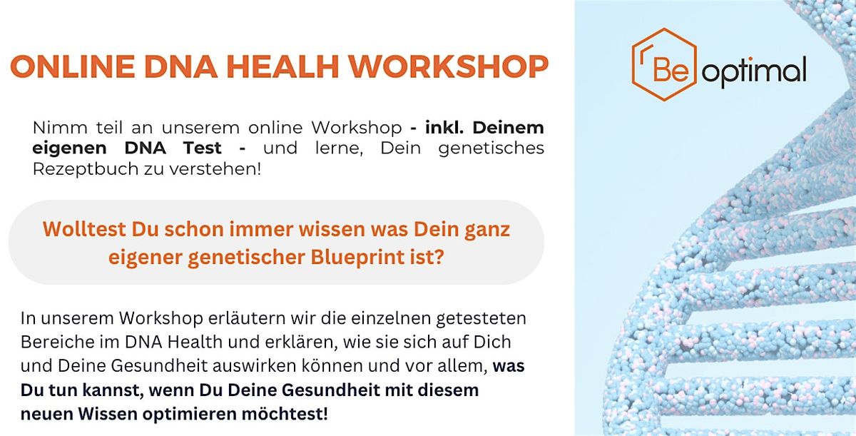 Online Workshop: DNA Health