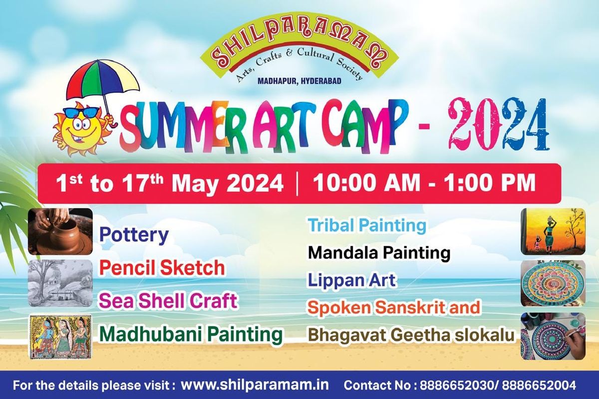 Summer Art  Camp- 2024
