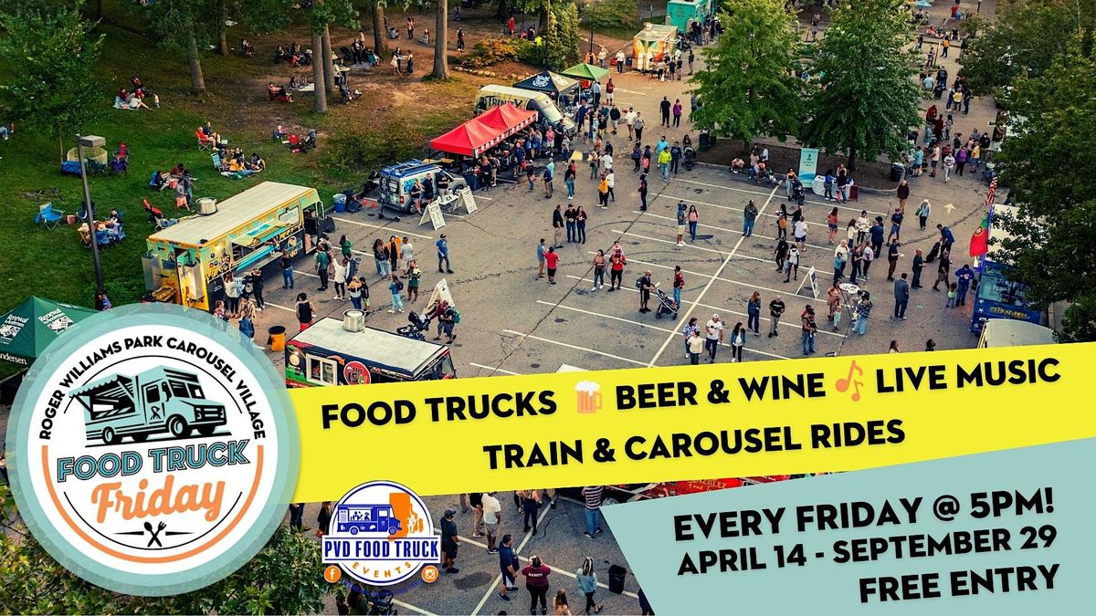 Food Truck Friday Roger Williams Park 2023