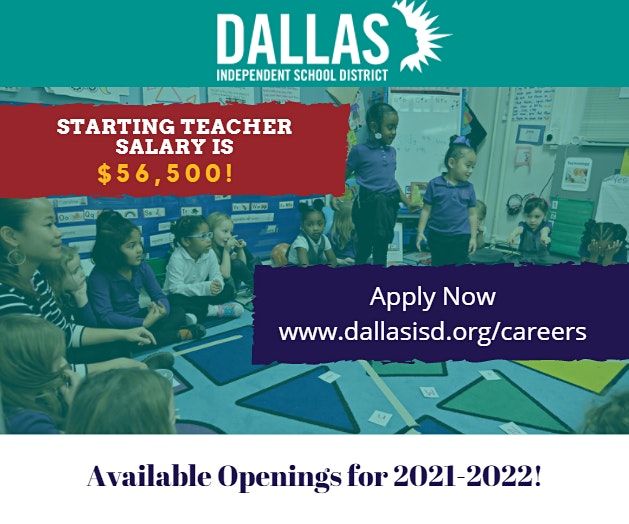 Dallas ISD InPerson Teacher Job Fair, Emmett J. Conrad High School