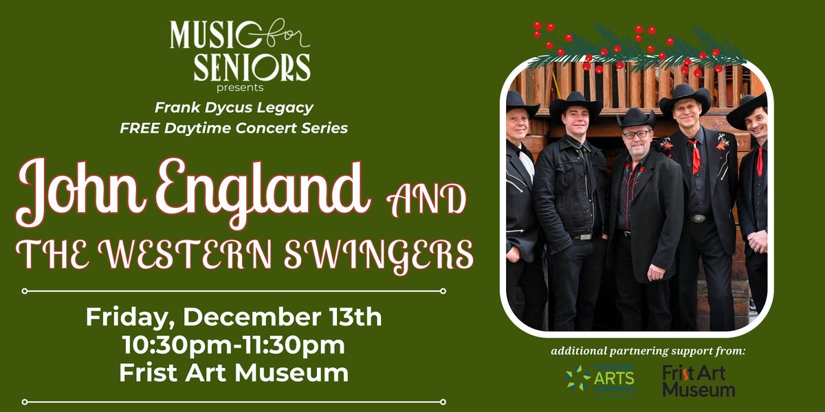 Music for Seniors Free Daytime Concert w\/ The Western Swingers