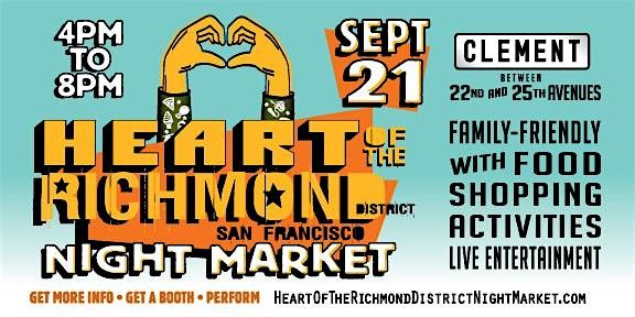 Heart of the Richmond District Night Market