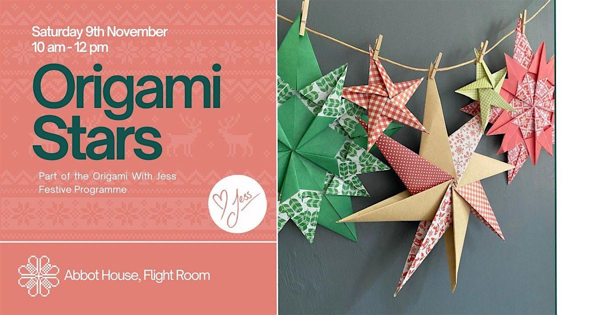 Festive Origami With Jess - Stars!