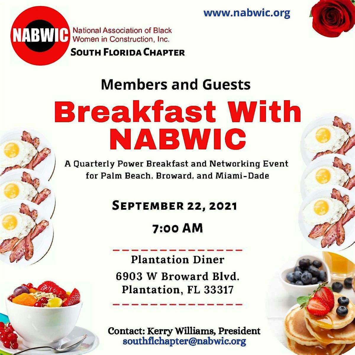 Breakfast with NABWIC South Florida