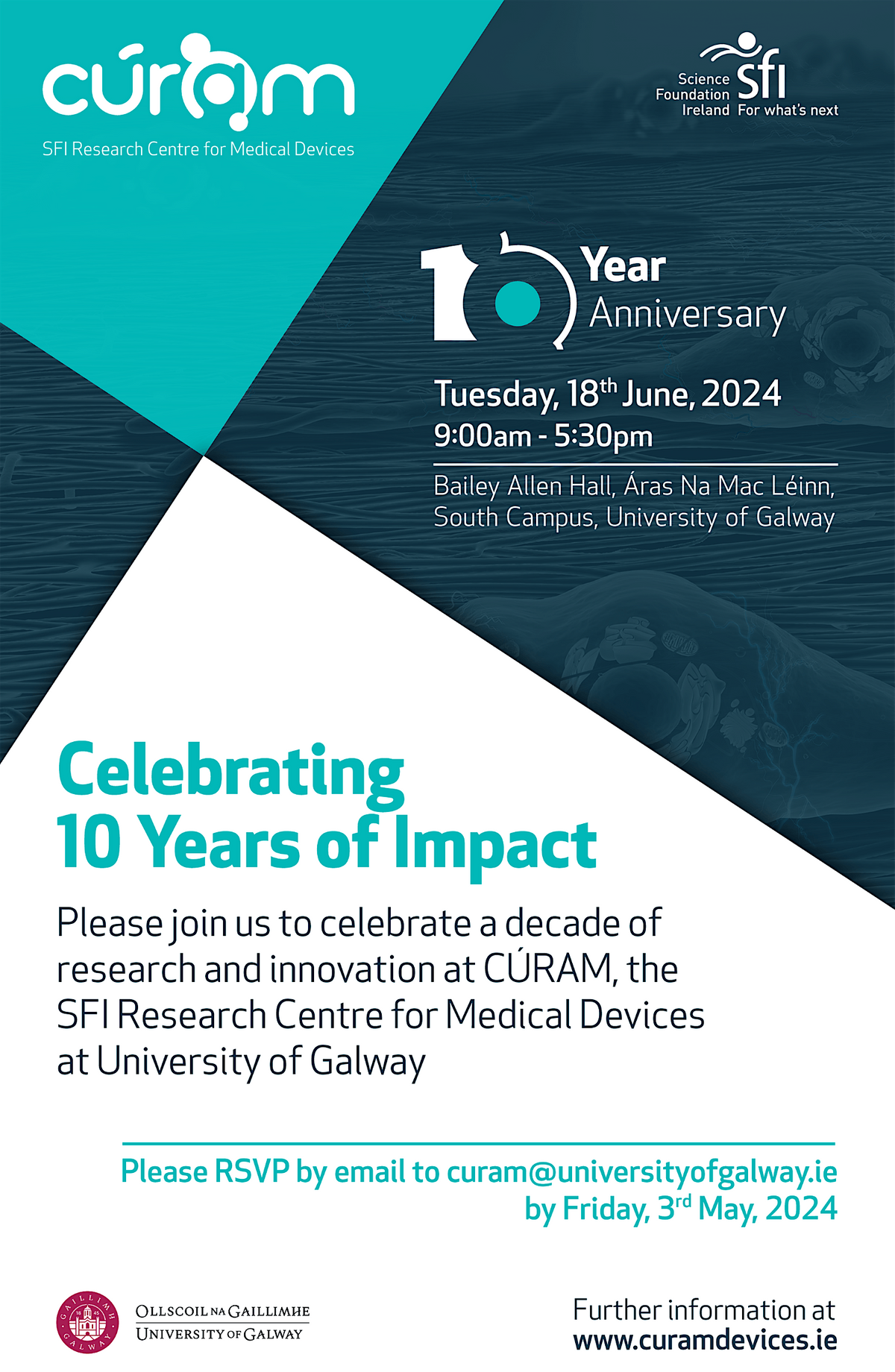 Celebrating 10 Years of Impact at C\u00daRAM