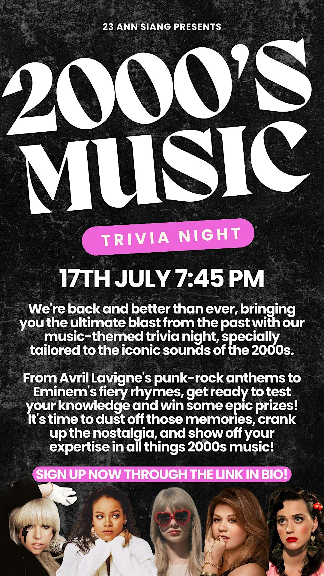 2000's MUSIC TRIVIA NIGHT