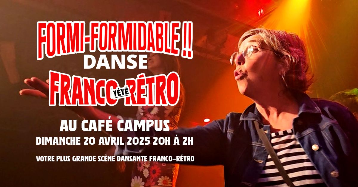 Danse Formi-Formidable : dimanche de P\u00e2ques le 20 avril 2025 avec le DJ Miracle mART