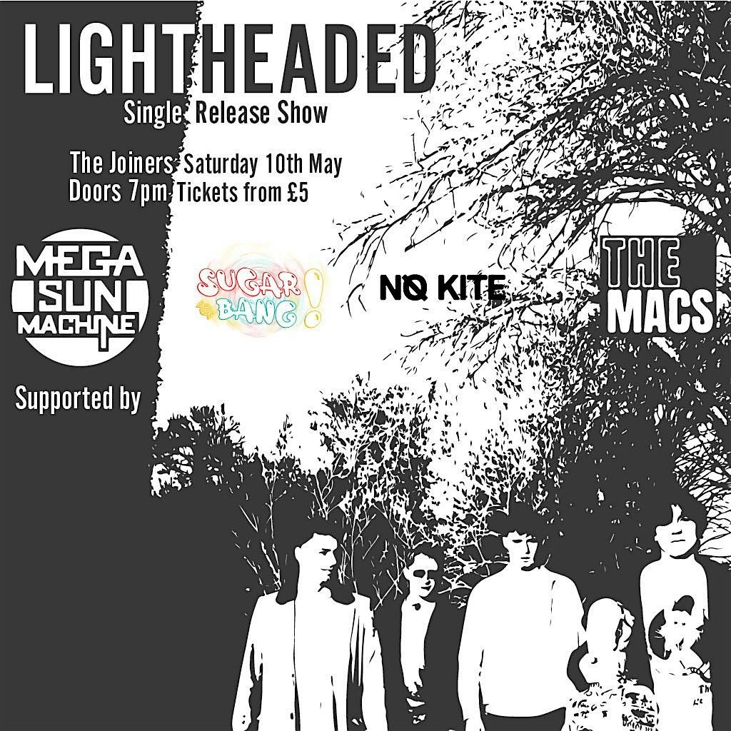 MEGA SUN MACHINE | Lightheaded Release Show | The Joiners, Southampton