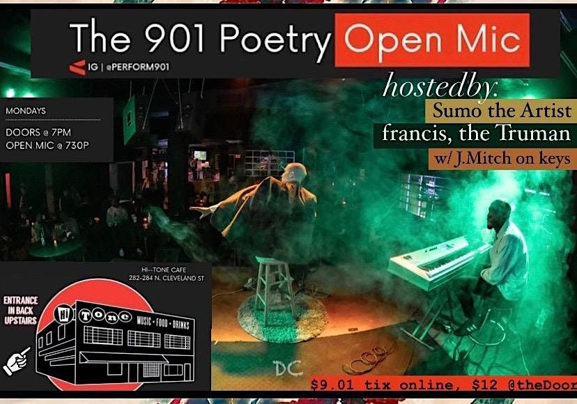 901 Poetry Open Mic