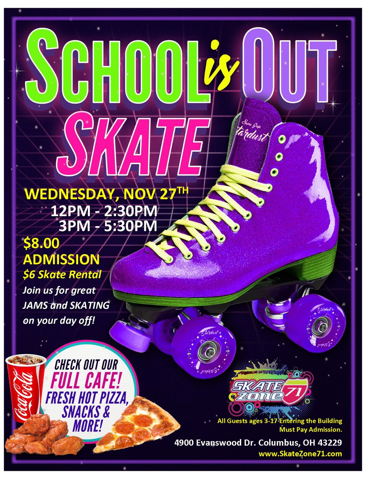 SCHOOL IS OUT SKATE