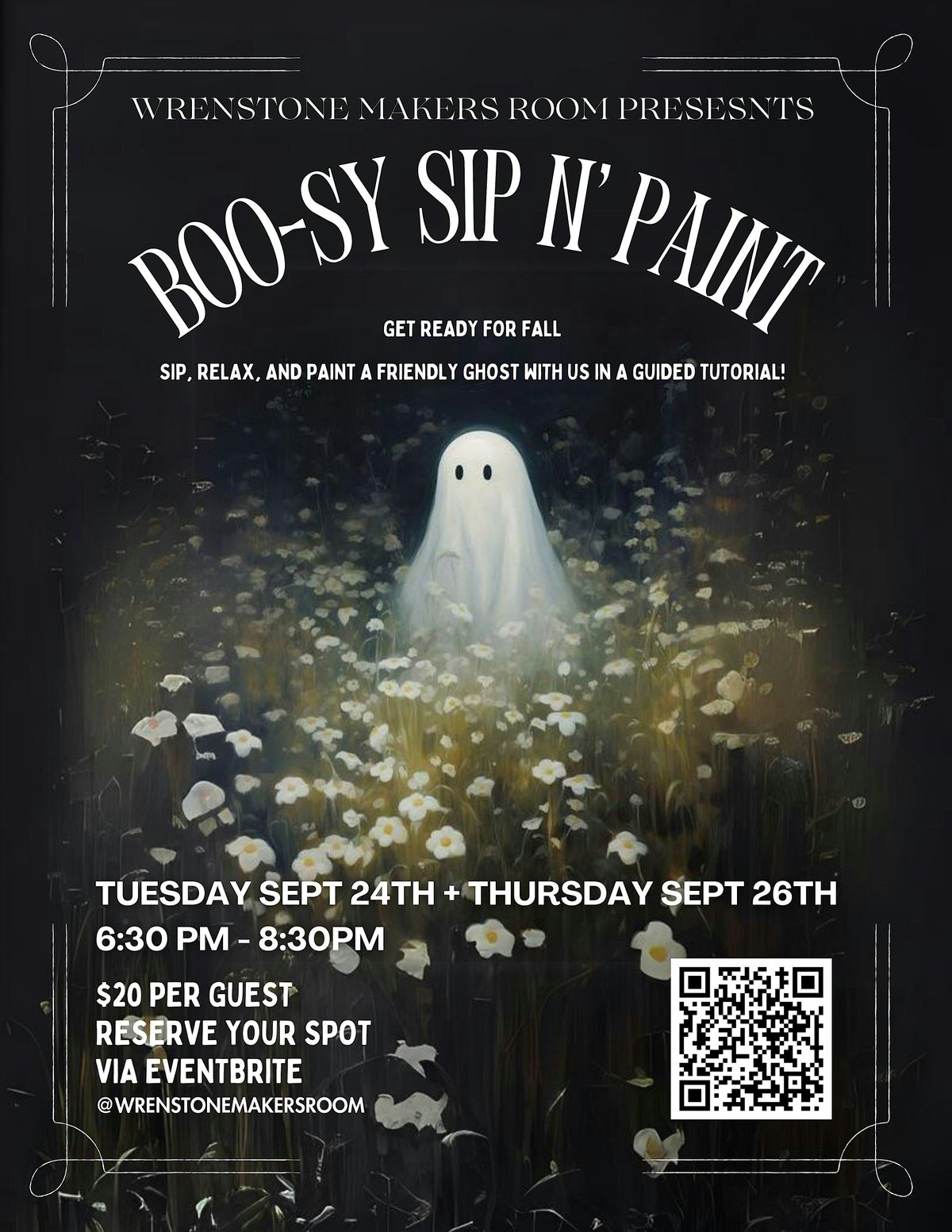 Boo-sy Sip n Paint - Thursday