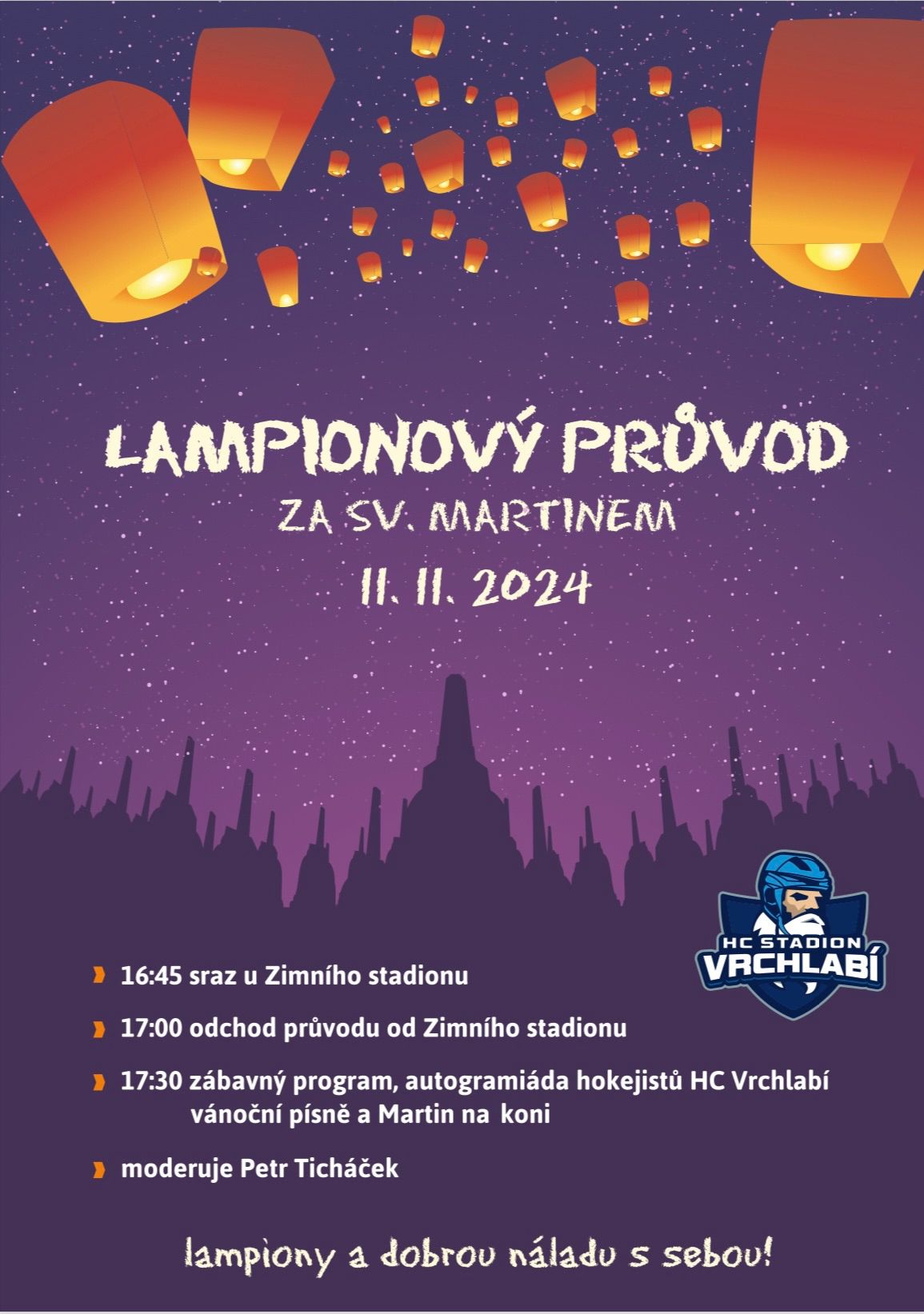 Lampionov\u00fd pr\u016fvod za sv. Martinem 2024