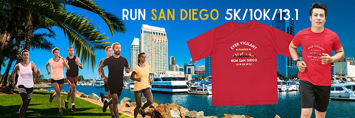 Run SAN DIEGO "Ever Vigilant" Runners Club Virtual Run