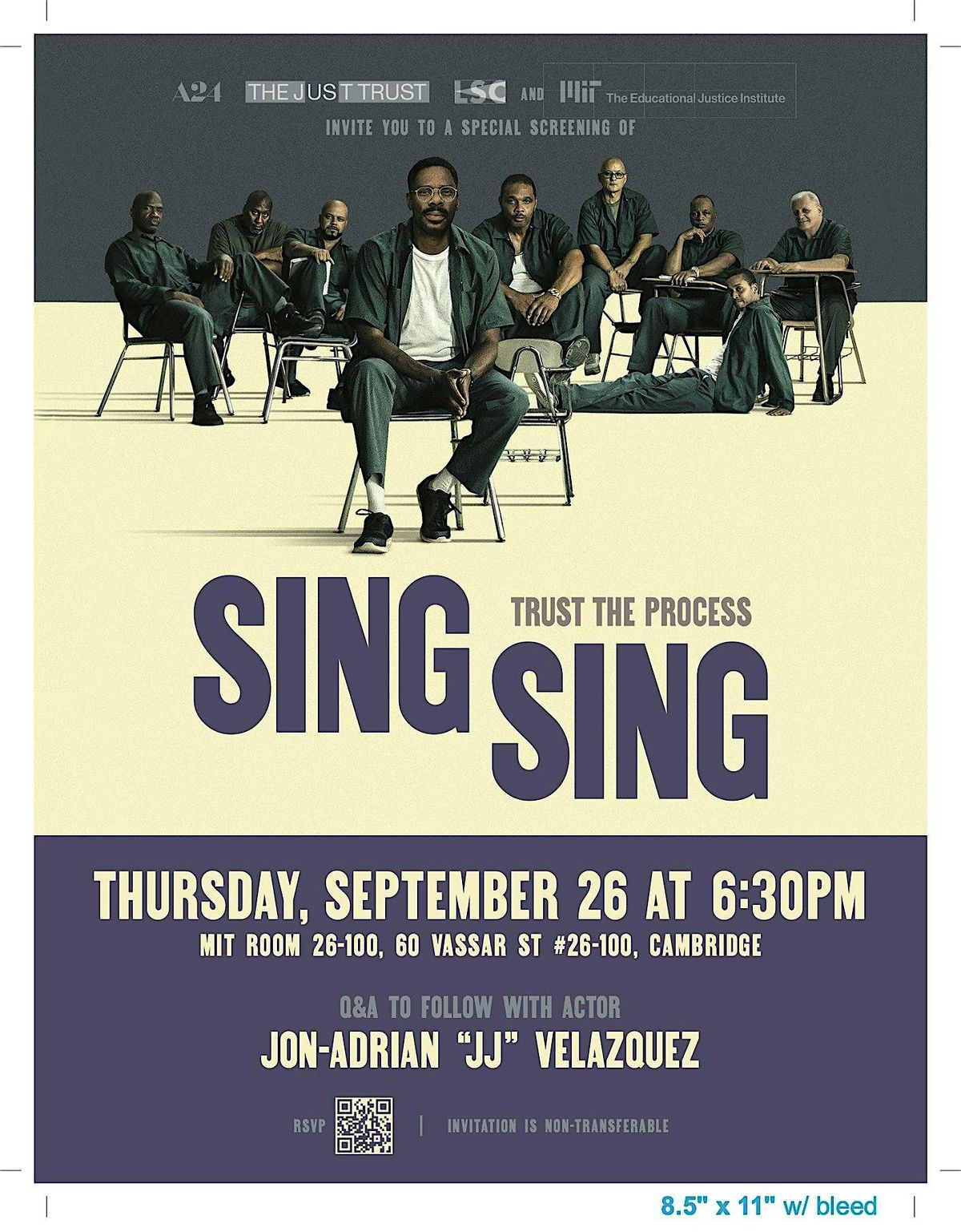 Sing Sing: Special Screening & Panel Discussion