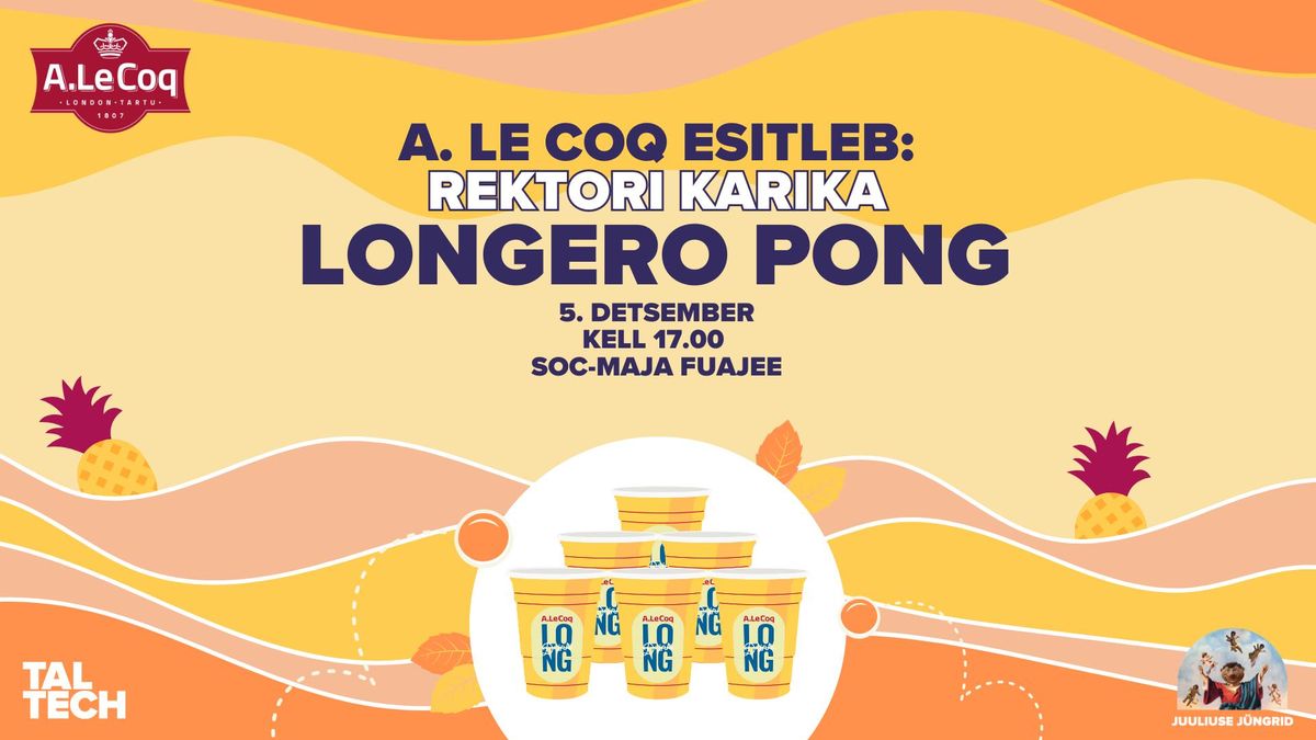 A. Le Coq esitleb: Rektori Karika Longero Pong