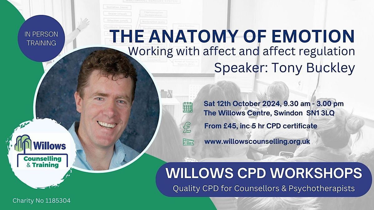 The Anatomy of Emotion: Affect and Affect Regulation Speaker: Tony Buckley