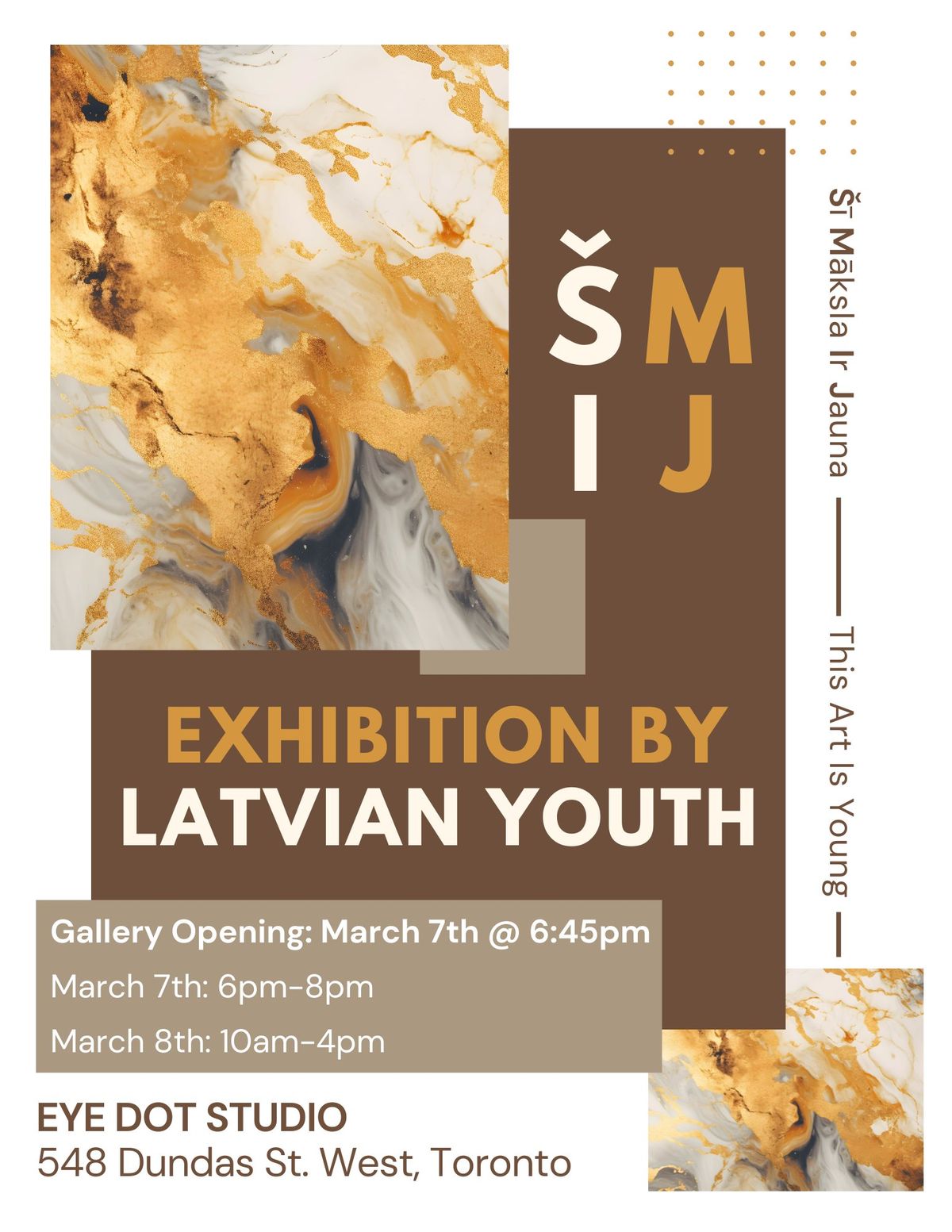 \u0160MIJ: Exhibition by Latvian Youth