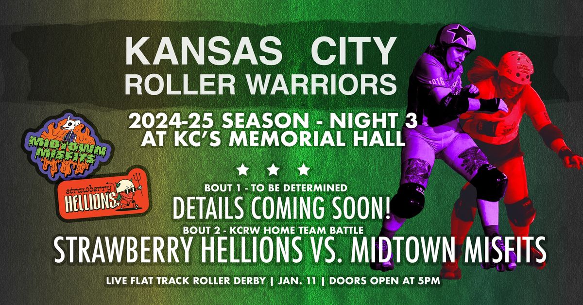 KCRW Presents Night 3 - Roller Derby Double Header