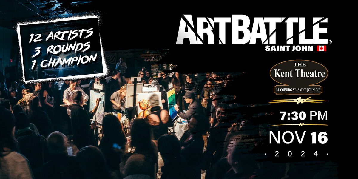 Art Battle Saint John - November 16, 2024