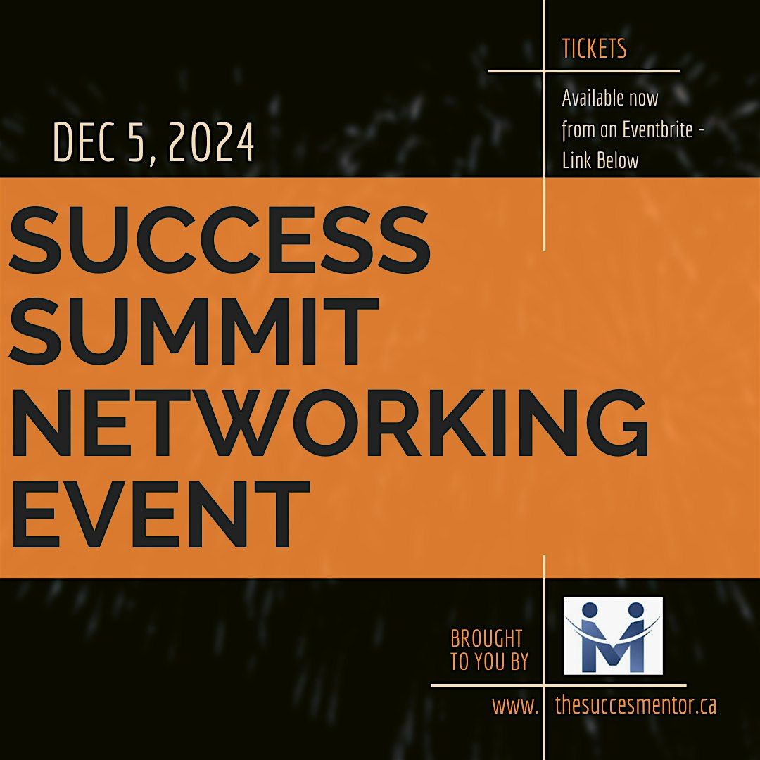 Success Summit Networking Event