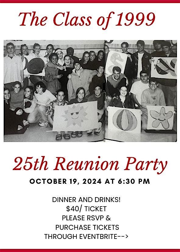 1999's 25th Reunion Party