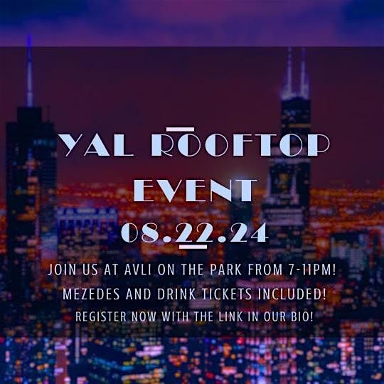 2024 YAL Rooftop Party, Avli on The Park, Chicago, 22 August 2024