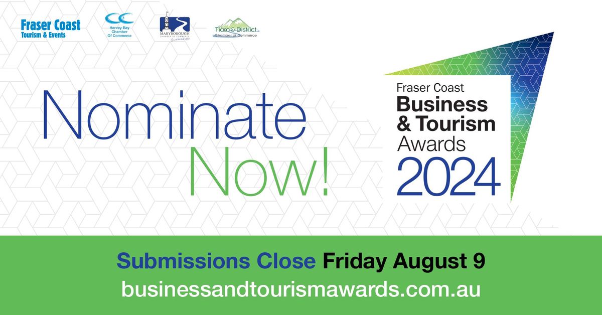 2024 Fraser Coast Business and Tourism Awards