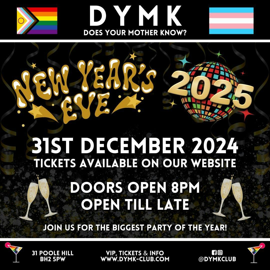 New Years Eve - DYMK Nightclub - Countdown to 2025