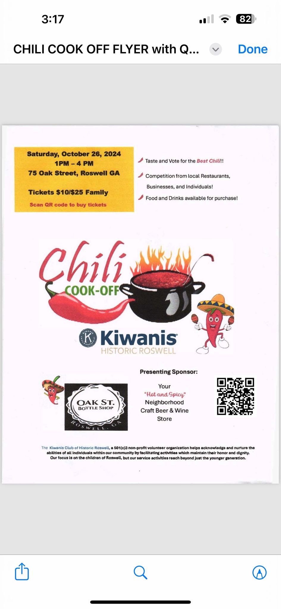 Chili Cook Off