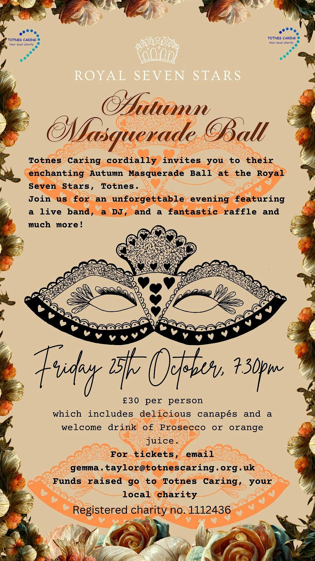 Totnes Autumn Masquerade Ball