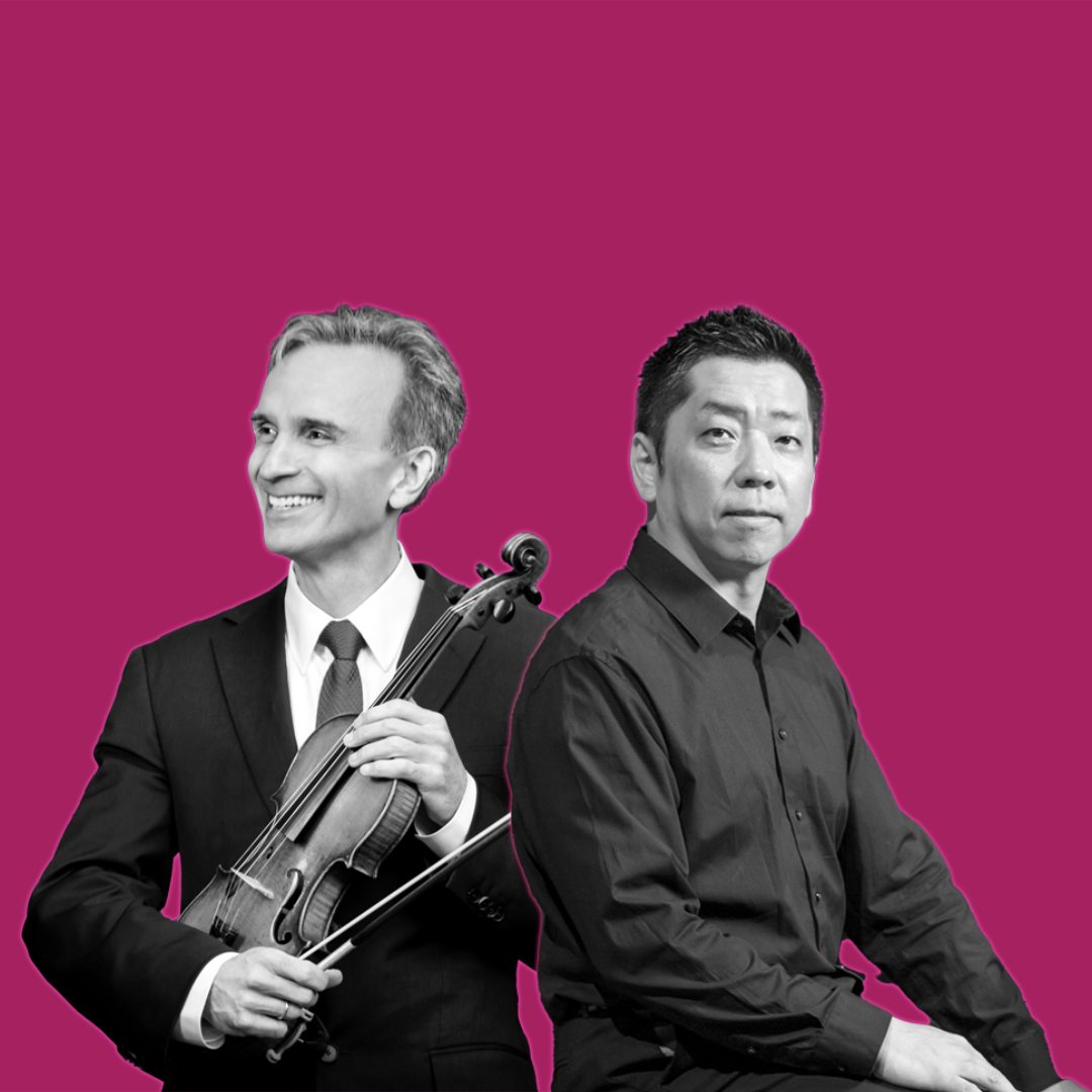Gil Shaham and Akira Eguchi at Hill Auditorium