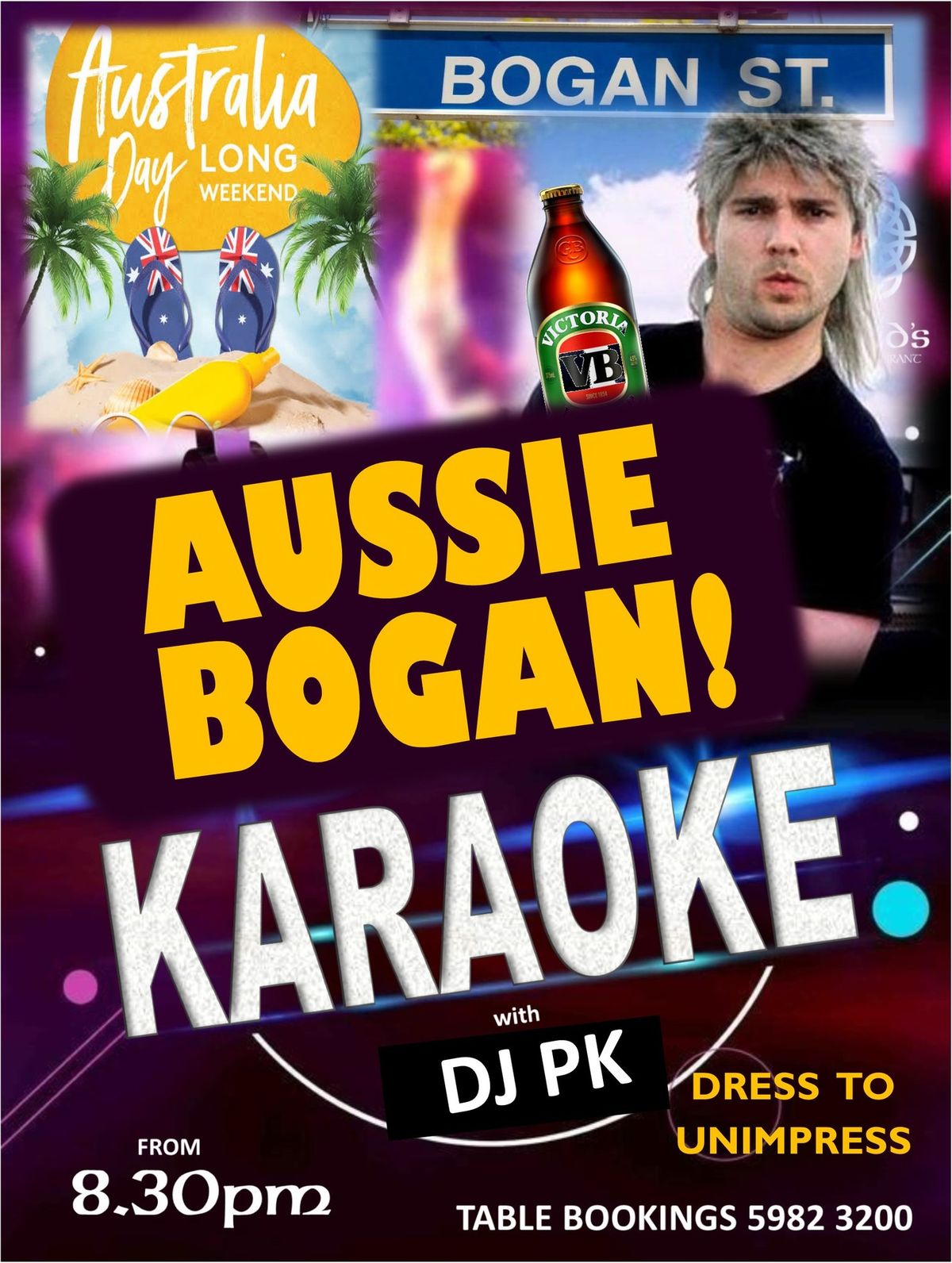 AUSSIE BOGAN KARAOKE - Australia Day Weekend Festival