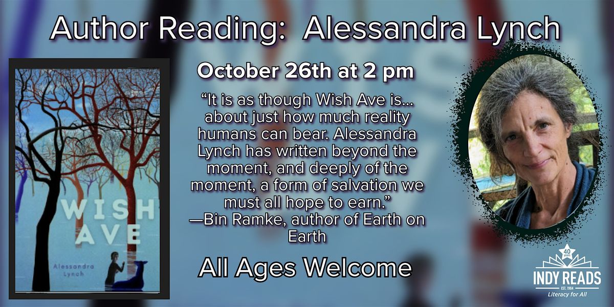 Poetry Reading: Alessandra Lynch