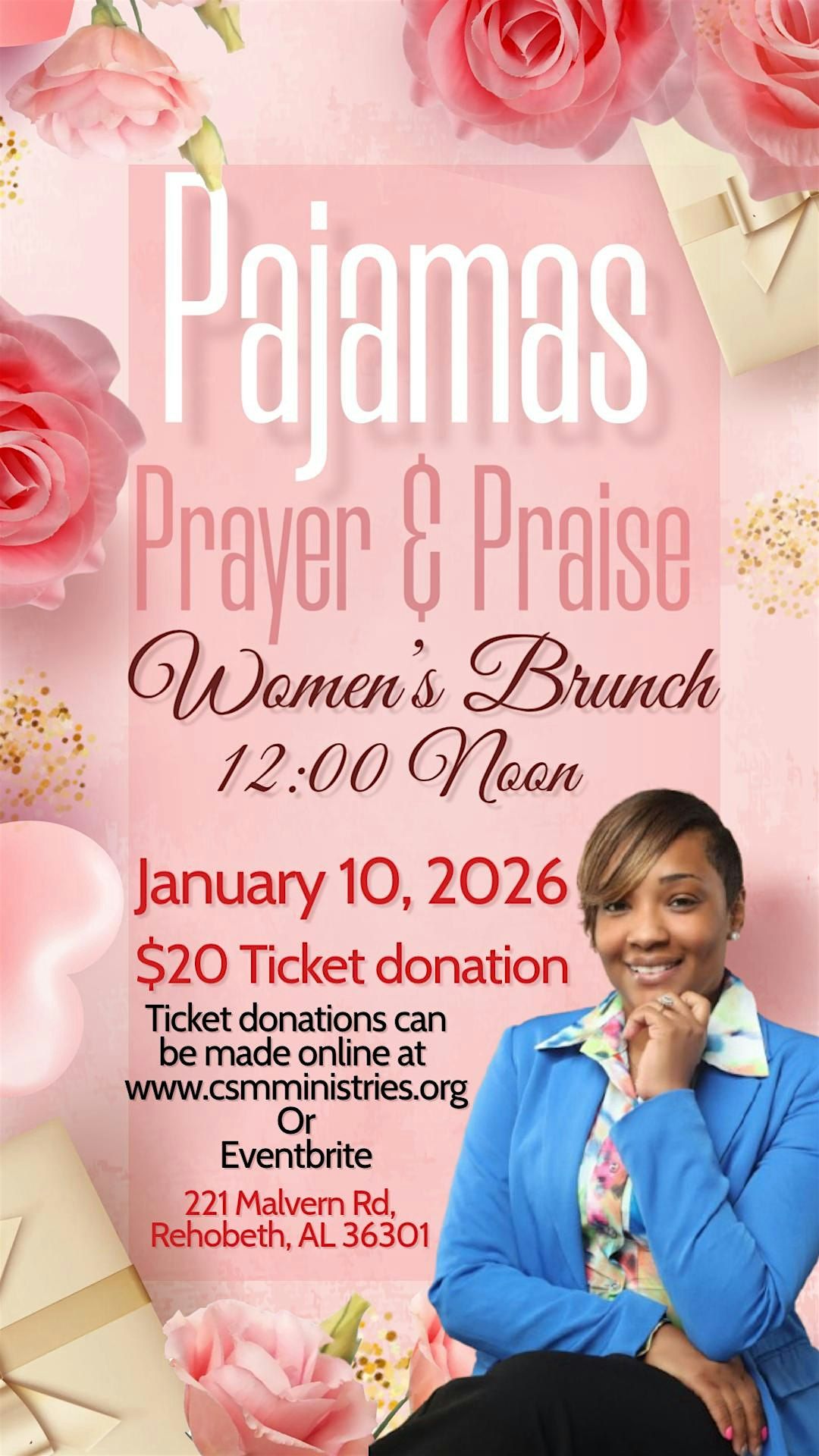 Pajamas , Prayer and Praise women\u2019s brunch