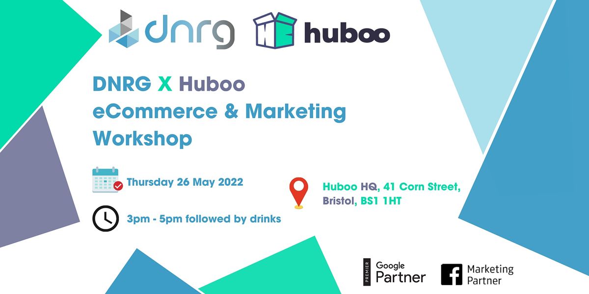 Huboo X DNRG eCommerce & Marketing Workshop
