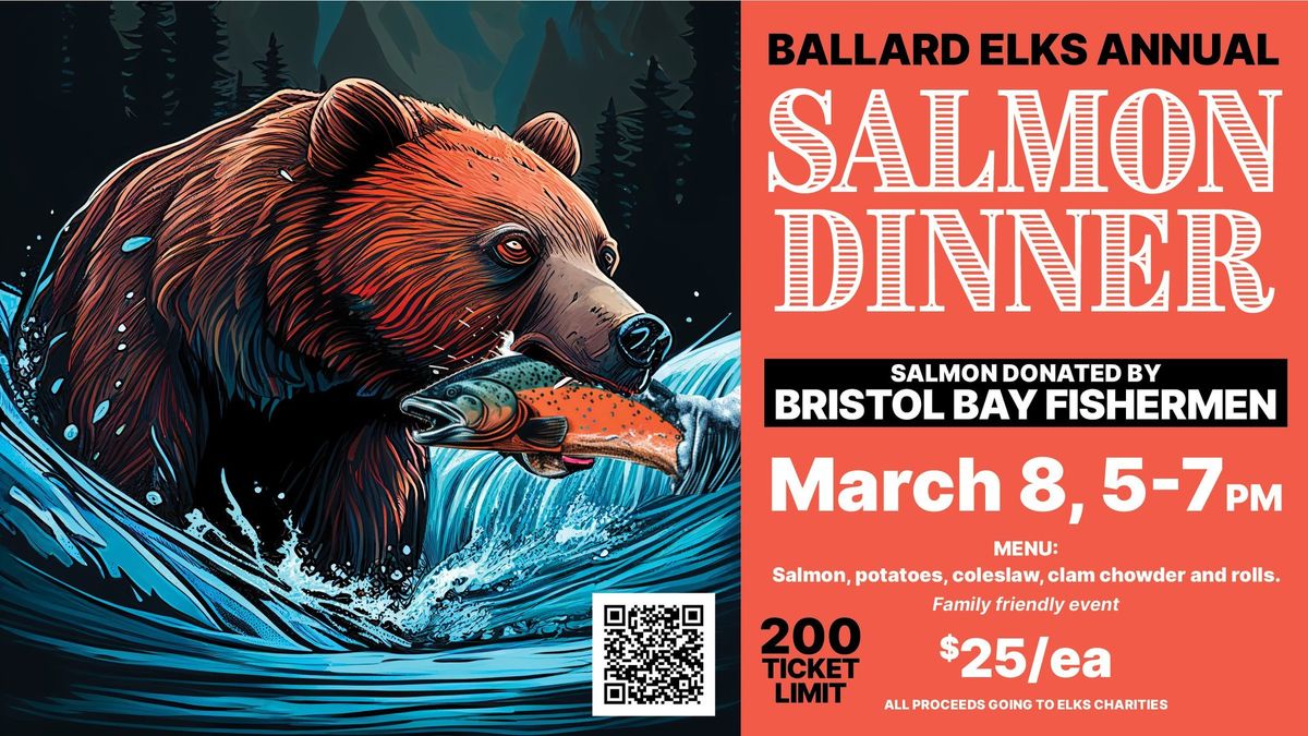 Ballard Elks Annual Salmon Dinner