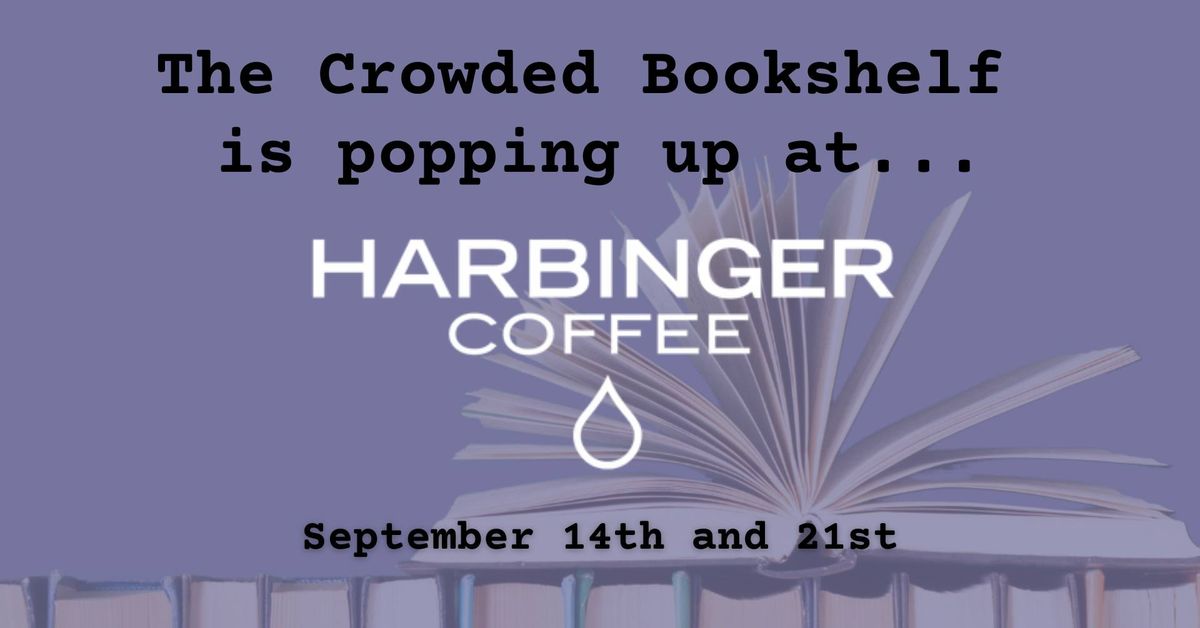 Used Bookshop Pop-up at Harbinger Coffee